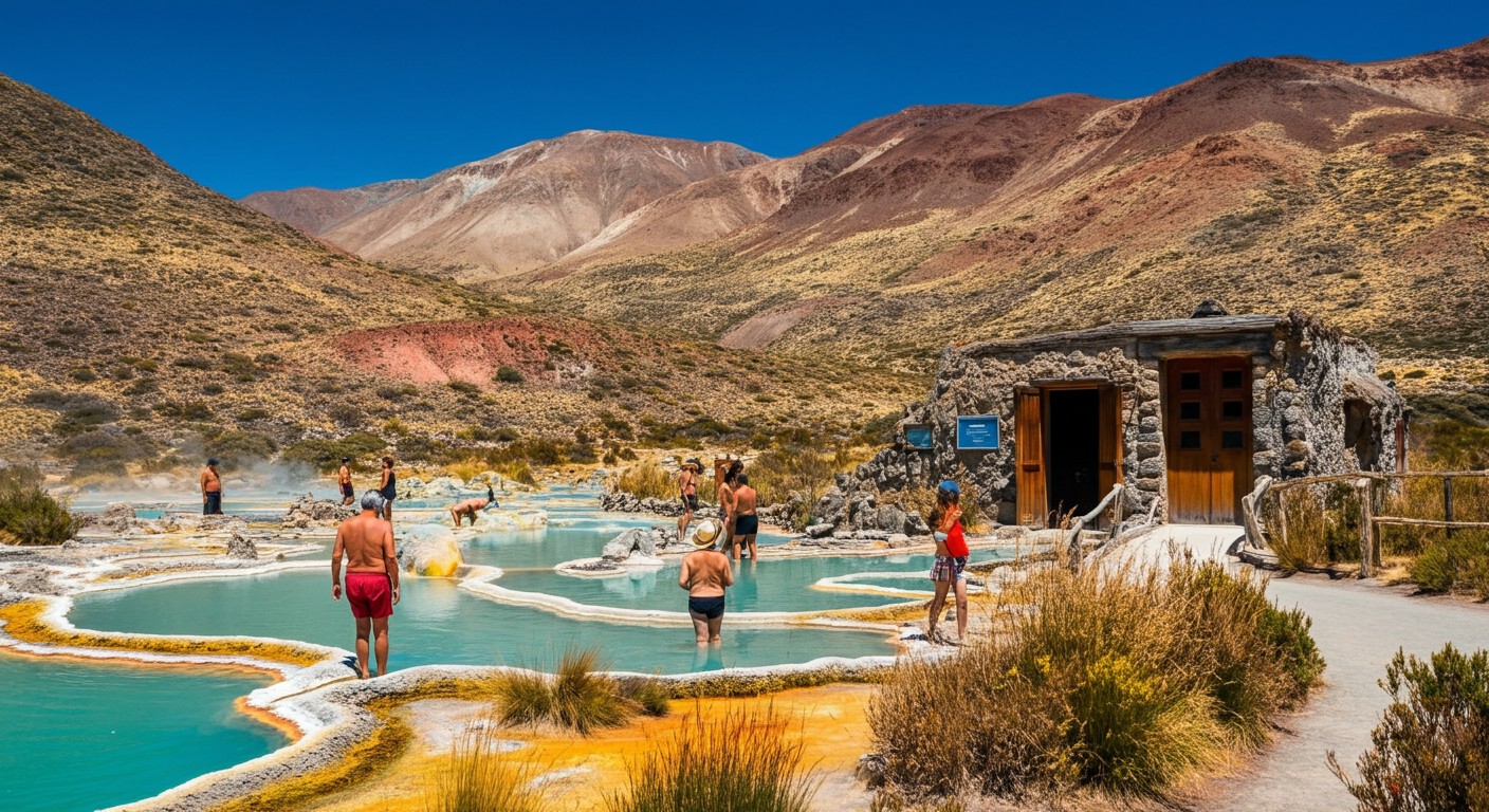 Heiße Quellen in Antofagasta de la Sierra