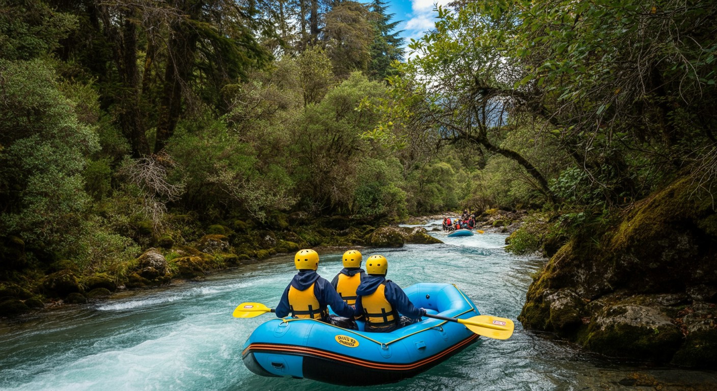 Rafting en Bariloche: adrenalina en la Patagonia