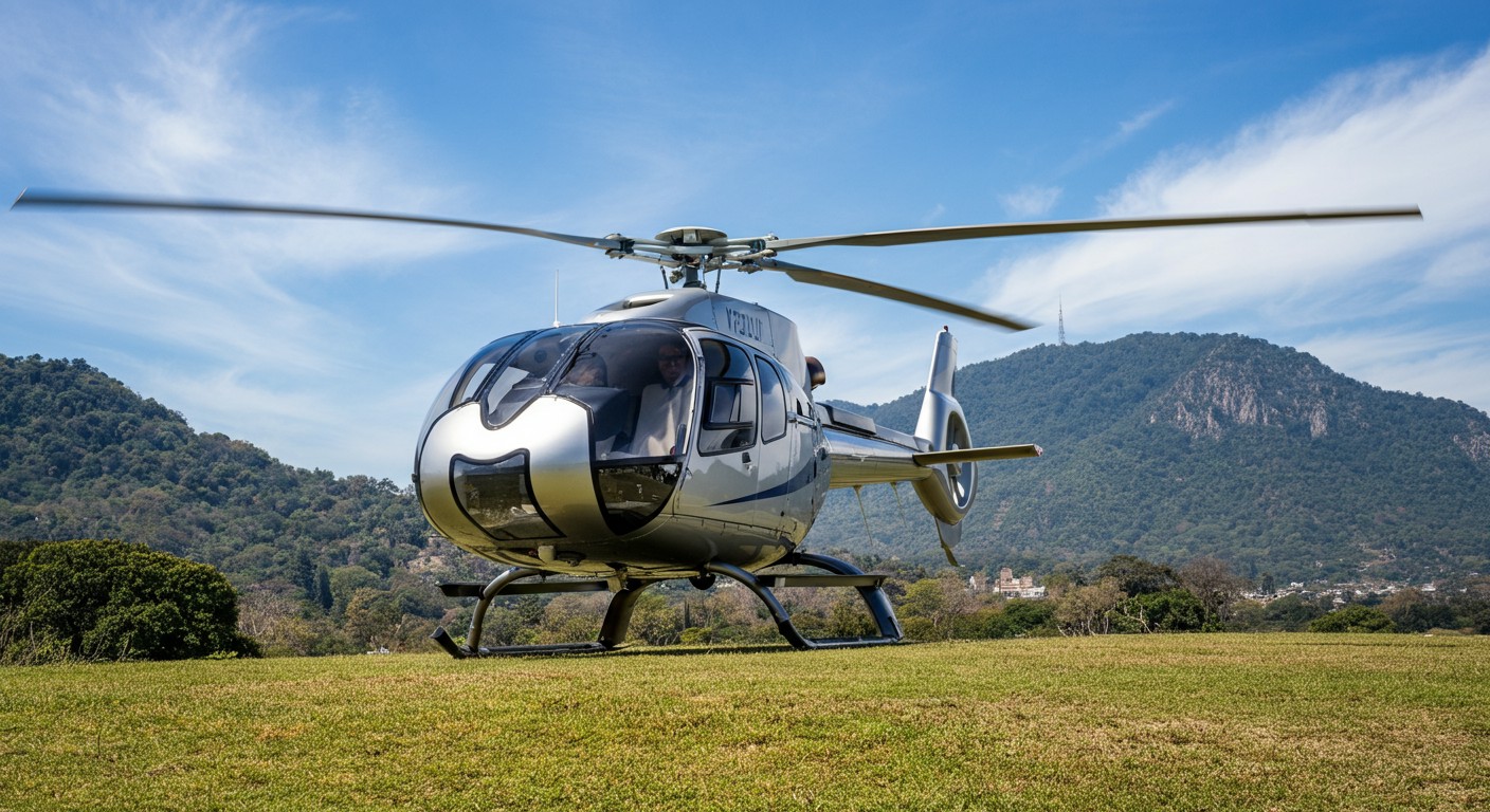 Helikopterflug über Buenos Aires