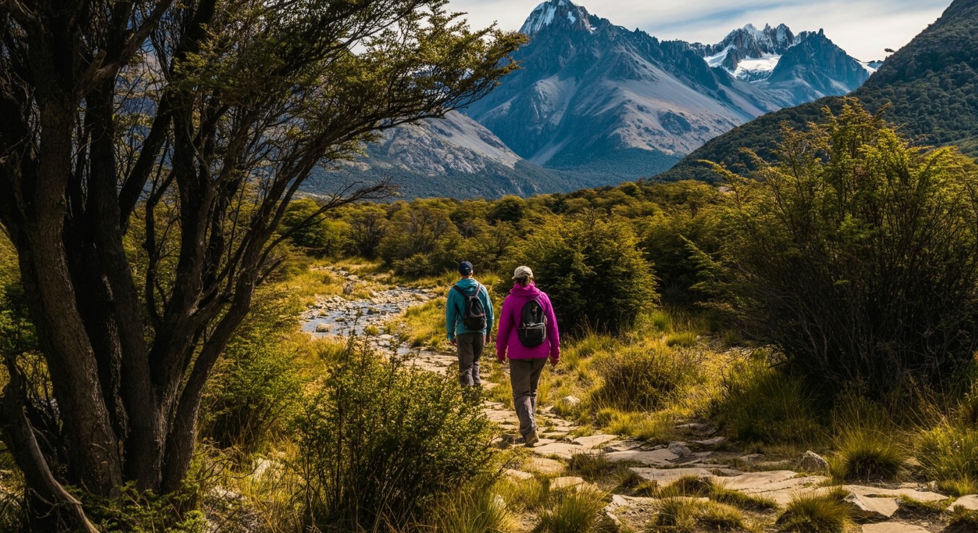 Randonnée à El Bolsón, Patagonie