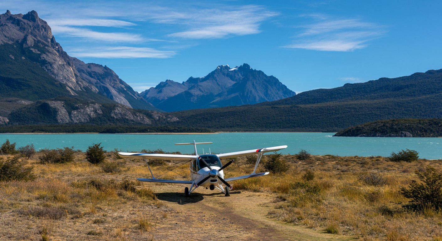 Vol d’avion à El Calafate