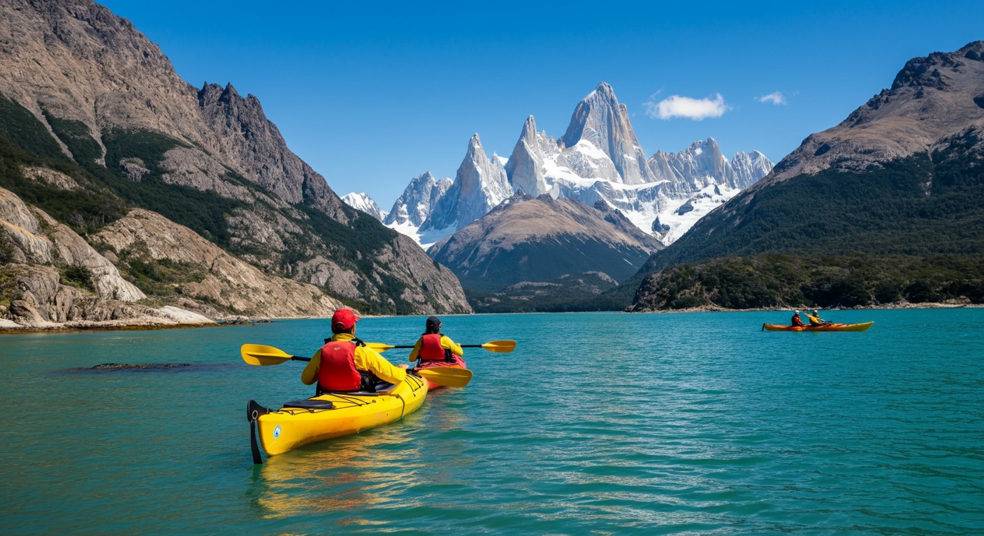 Passeios de caiaque em El Chaltén