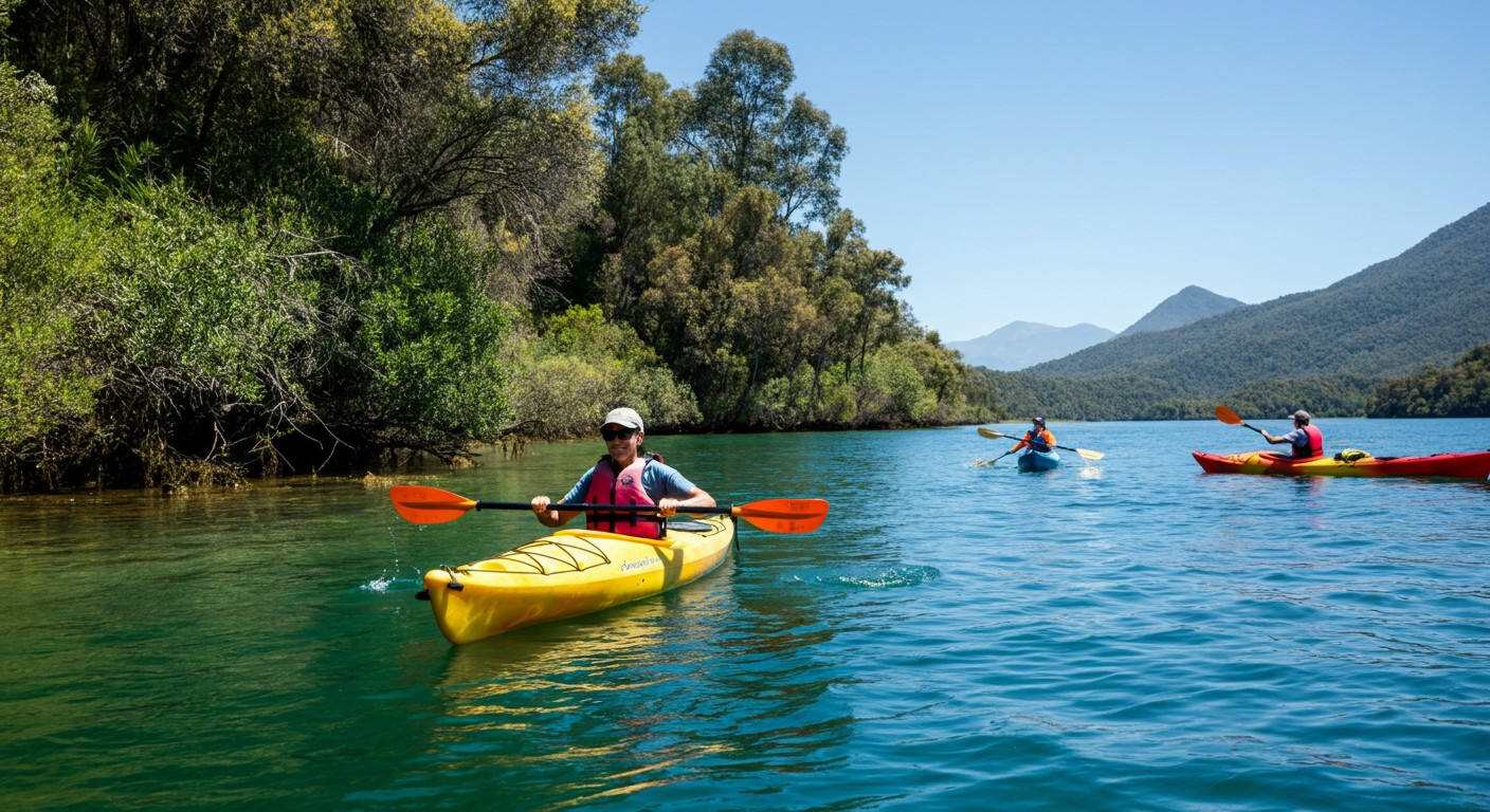 Kayak Tours in El Soberbio, Argentina