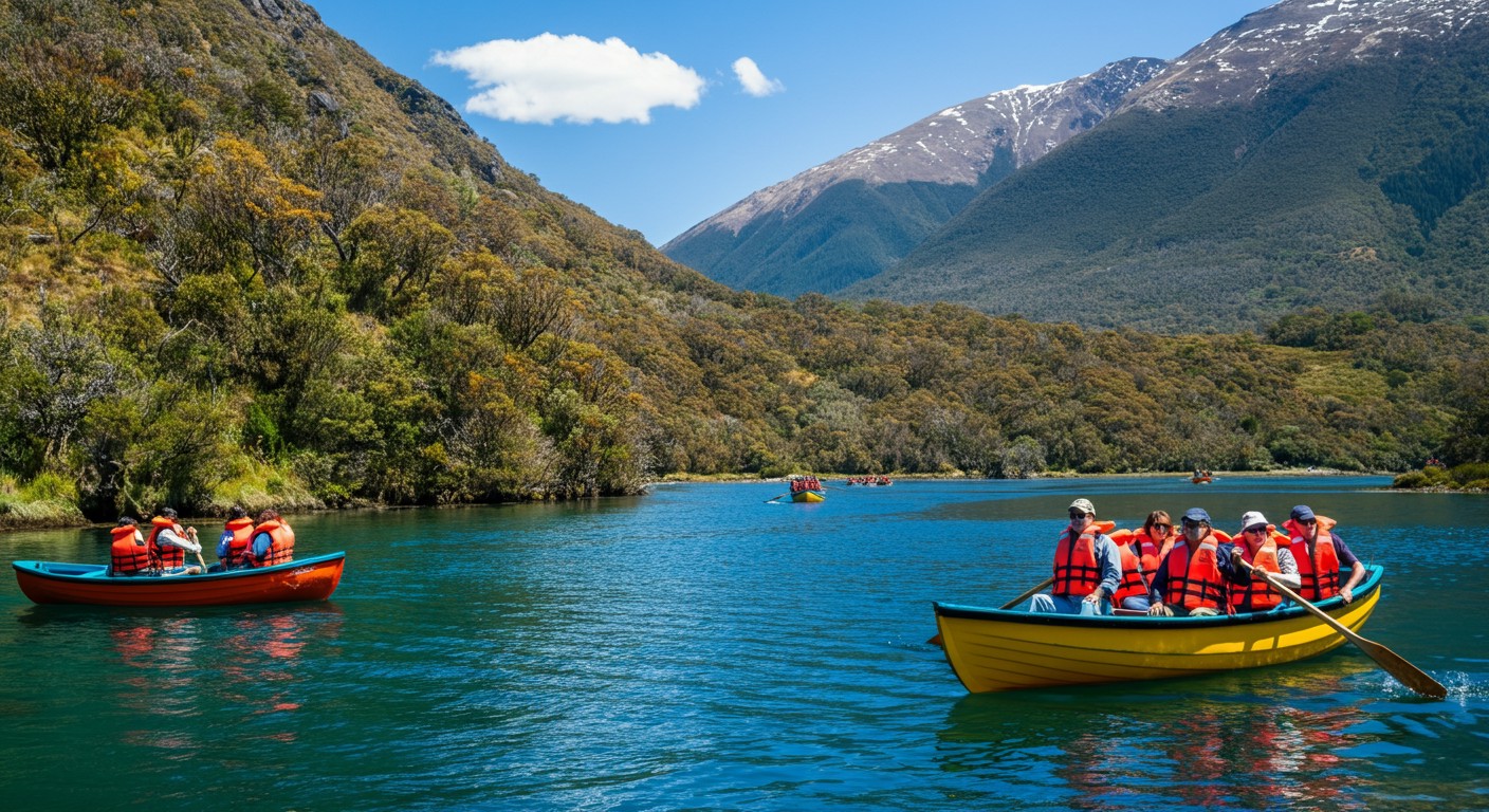 Paseo en barco por Esquel
