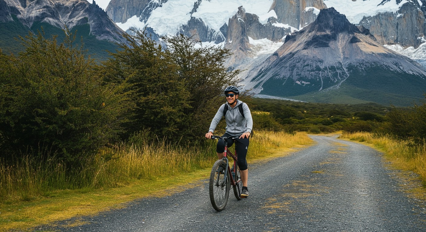 Excursões de bicicleta na Patagônia