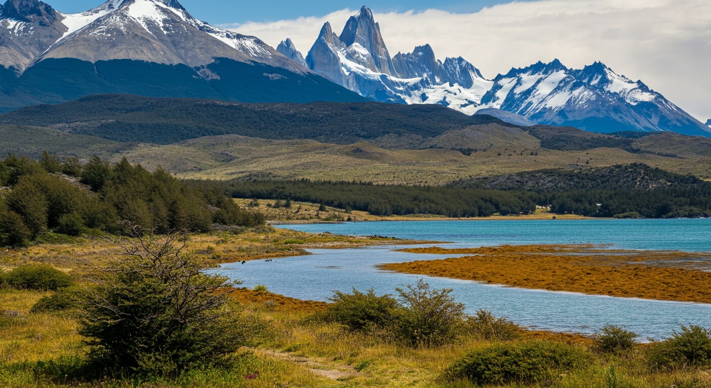 Passeio turístico na Patagônia