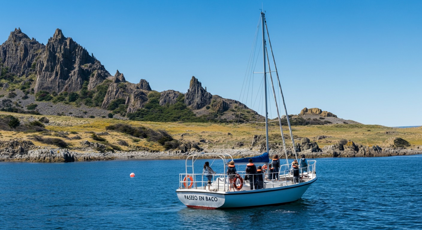 Paseo en barco en Puerto Madryn