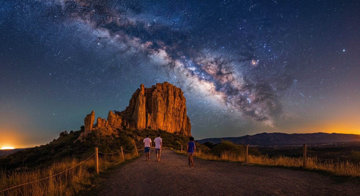 Observation des étoiles à San Juan