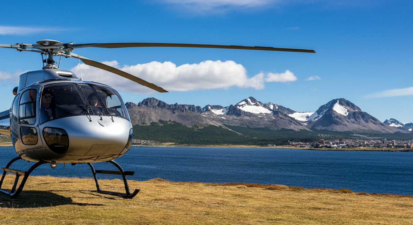 Vuelo en helicóptero en Ushuaia