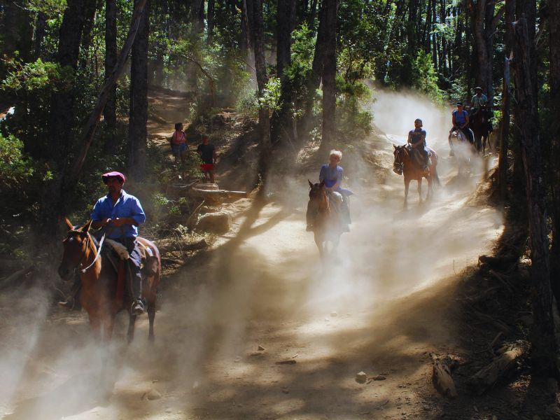 Cabalgata Al Cajon Del Azul foto 4