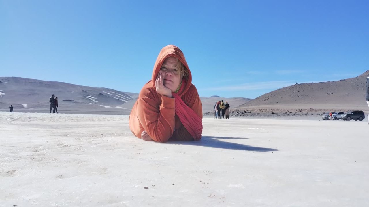 Campo De Piedra Pomez Con Carachi Pampa foto 2