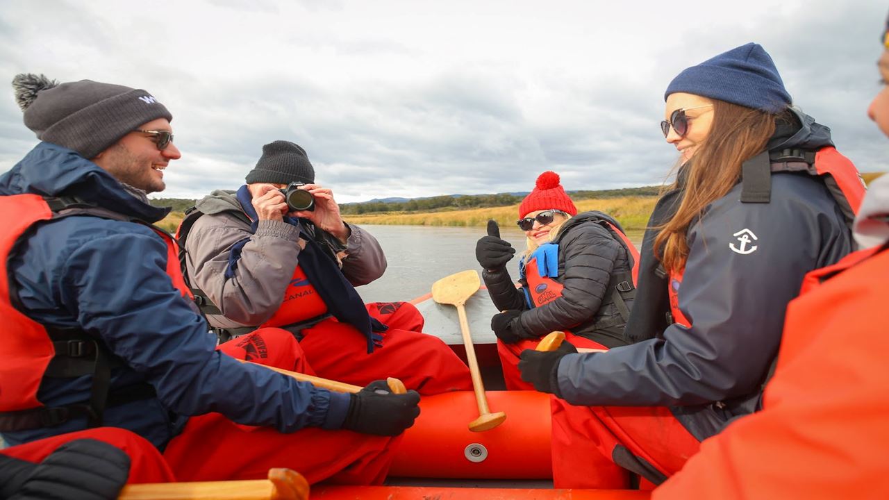 Canoeing On The Gable Channel (6)
