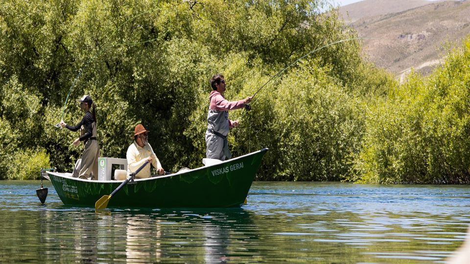 Dia De Pesca Pesca Com Mosca Ou Spinning No Rio Limay foto 5