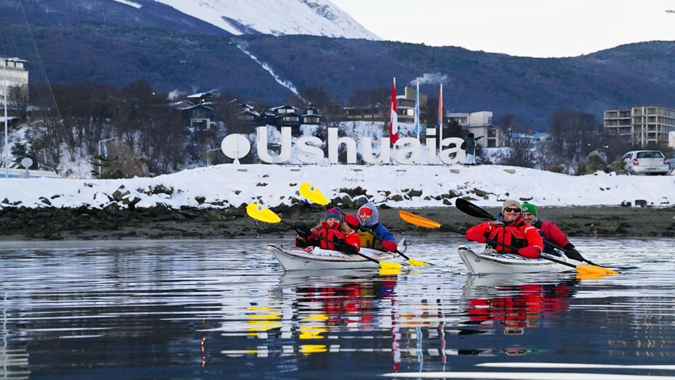 Experiência De Caiaque De 3 Horas Com Lanche Em Ushuaia foto 1