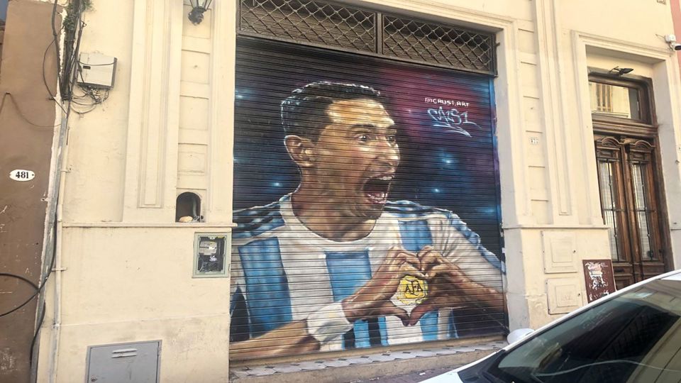 Graffiti Tour Futebol Argentino foto 4