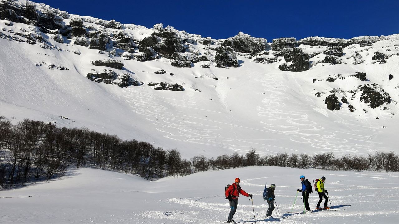 Ski Touring In Valle Escondido foto 4
