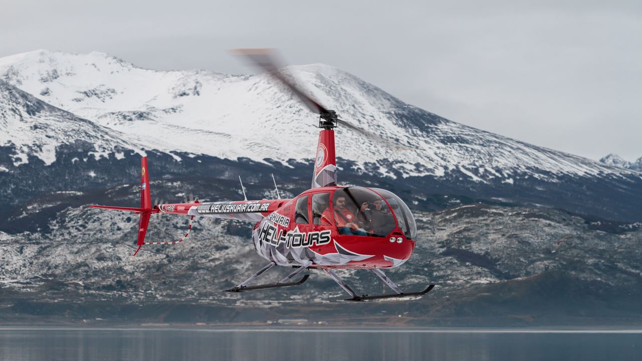 Hubschrauberflug foto 1