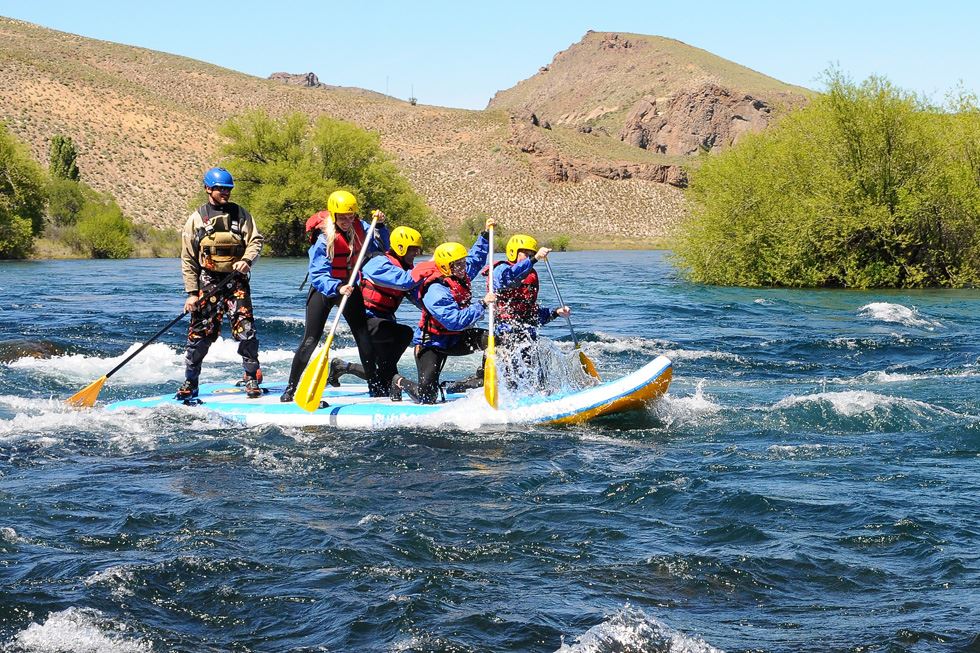 Stand Up Rafting Rio Limay foto 3