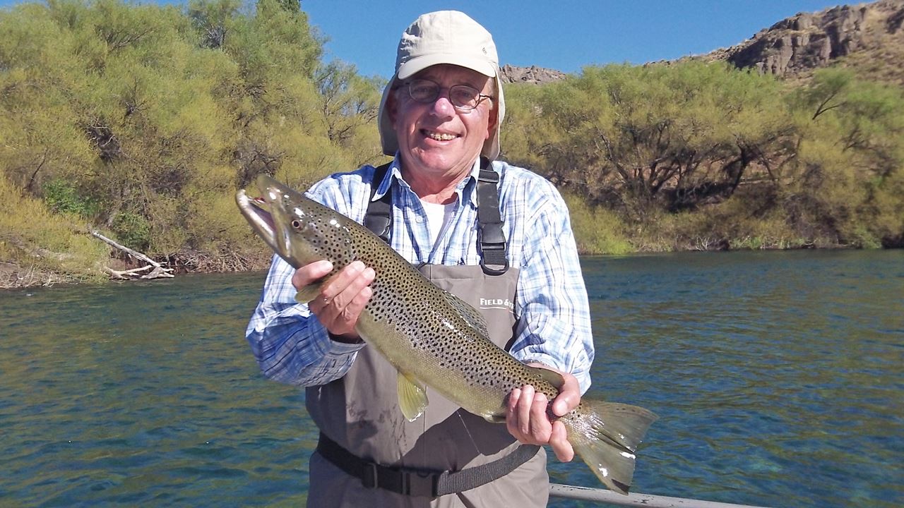 Fishing Day In The Nahuel Huapi, Moreno Or Gutiérrez Lakes