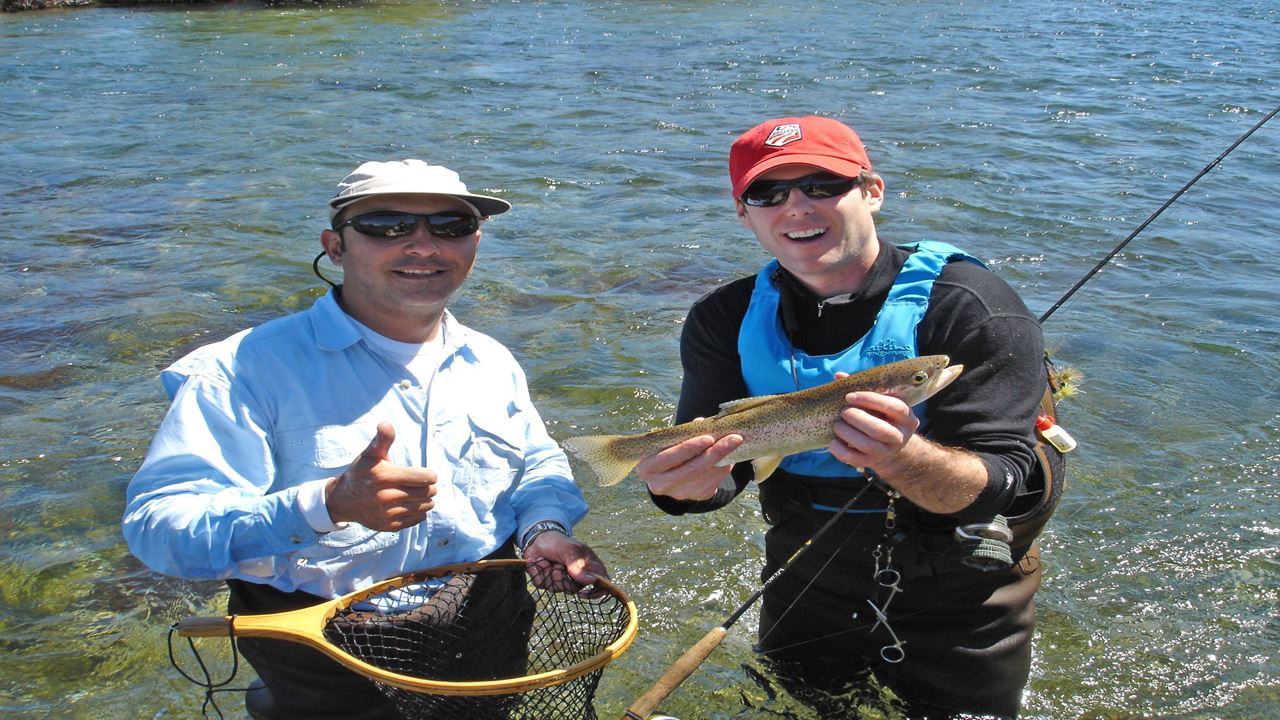 Fishing Day Fly Fishing Or Spinning In The Pichi Leufú River