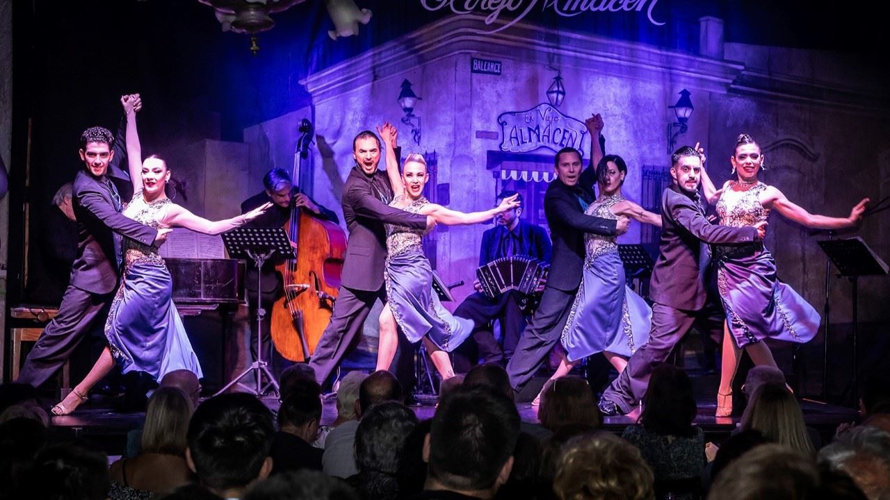Tango Show At El Viejo Almacén