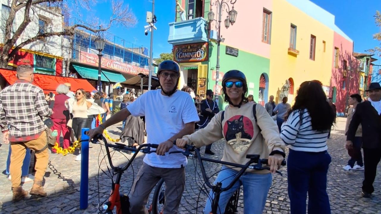 Passeio De E-scooter Norte E Sul